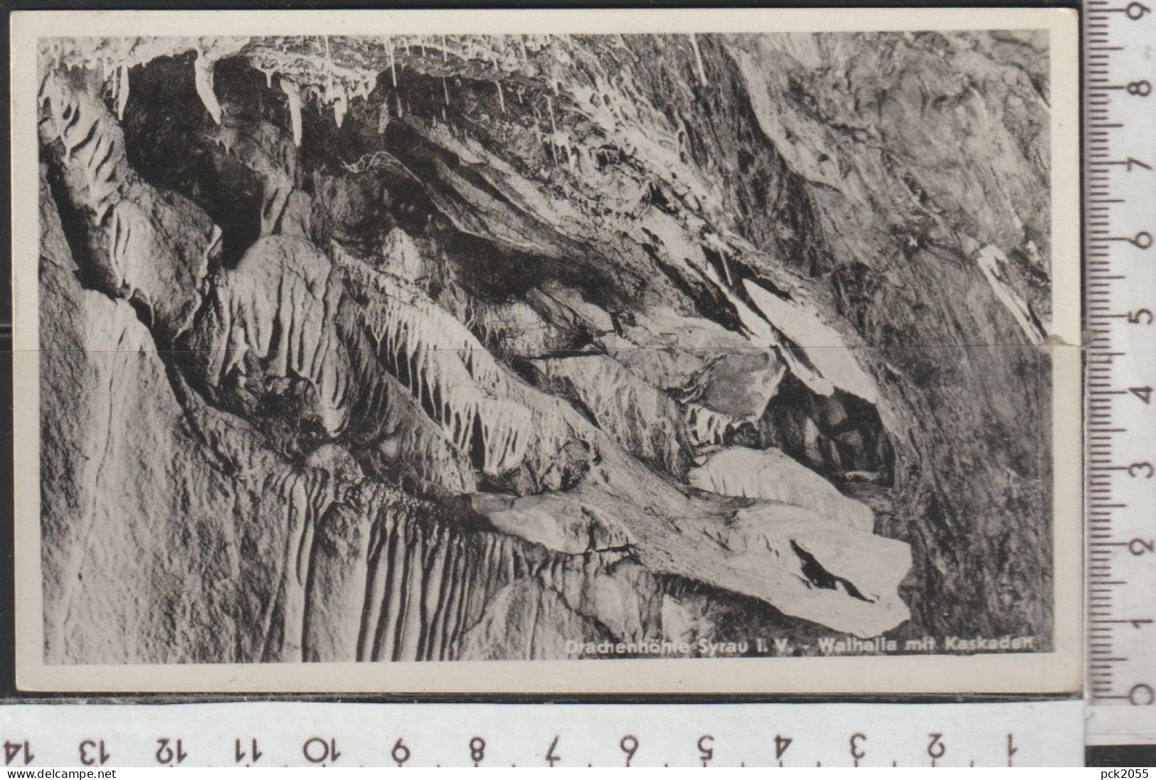 SYRAU - Drachenhöhle I. V. - Walhalla Mit Kaskaden , Nicht Gelaufen  ( AK 4599) Günstige Versandkosten - Syrau (Vogtland)