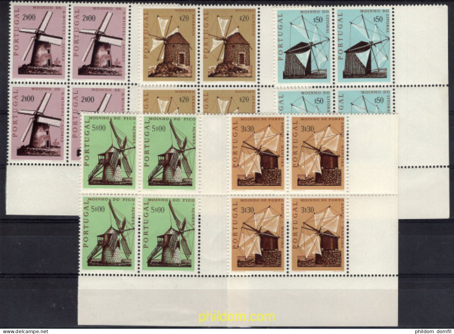 665849 MNH PORTUGAL 1971 MOLINOS DE VIENTO - Other & Unclassified