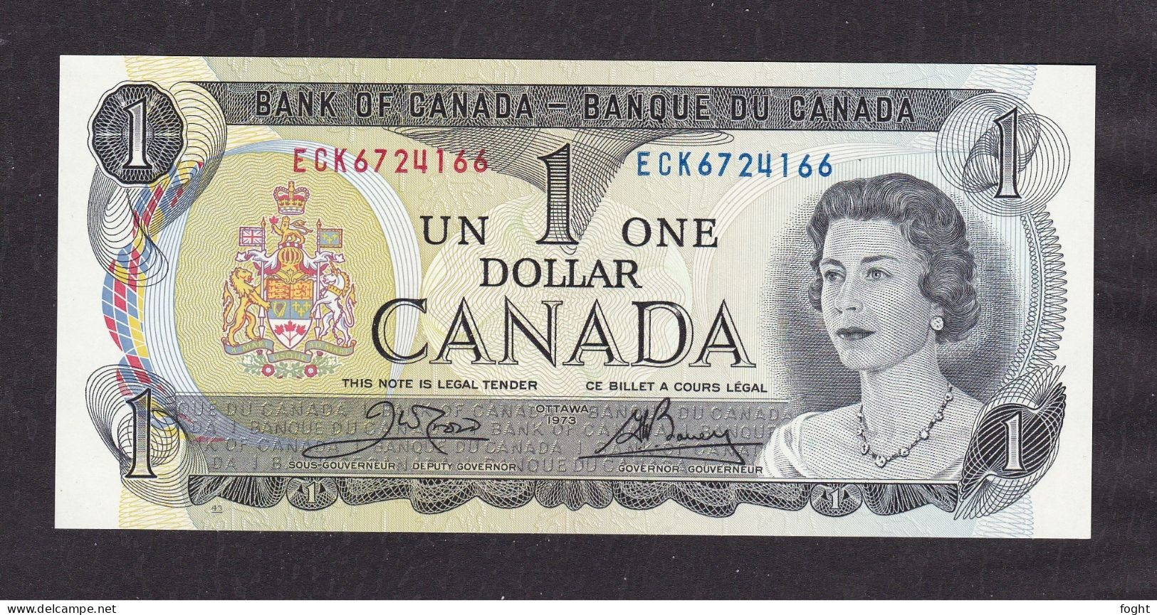 1973 Canada Banknote 1 Dollar,P#85C,UNC - Canada