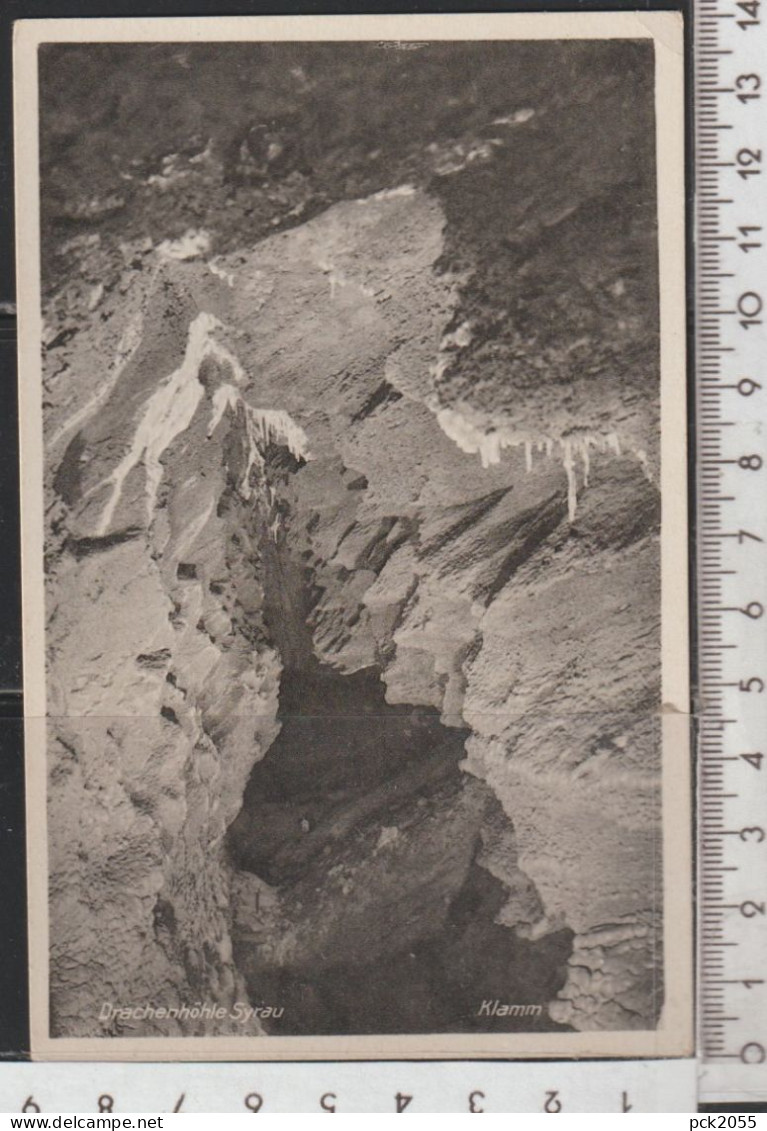 SYRAU - Drachenhöhle I. V. - Klamm - , Nicht Gelaufen  ( AK 4601) Günstige Versandkosten - Syrau (Vogtland)