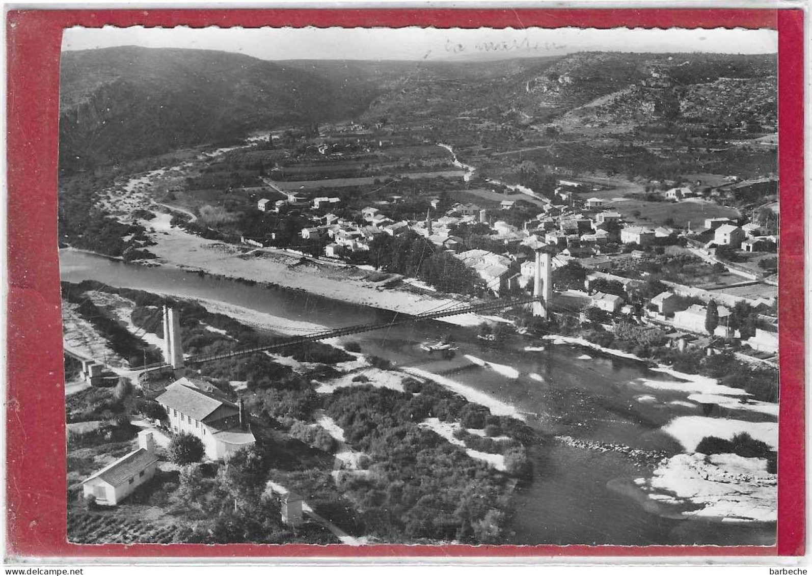 07,- SAINT-MARTN D' ARDECHE ,-Vue Aérienne - Saint Martin De Valamas