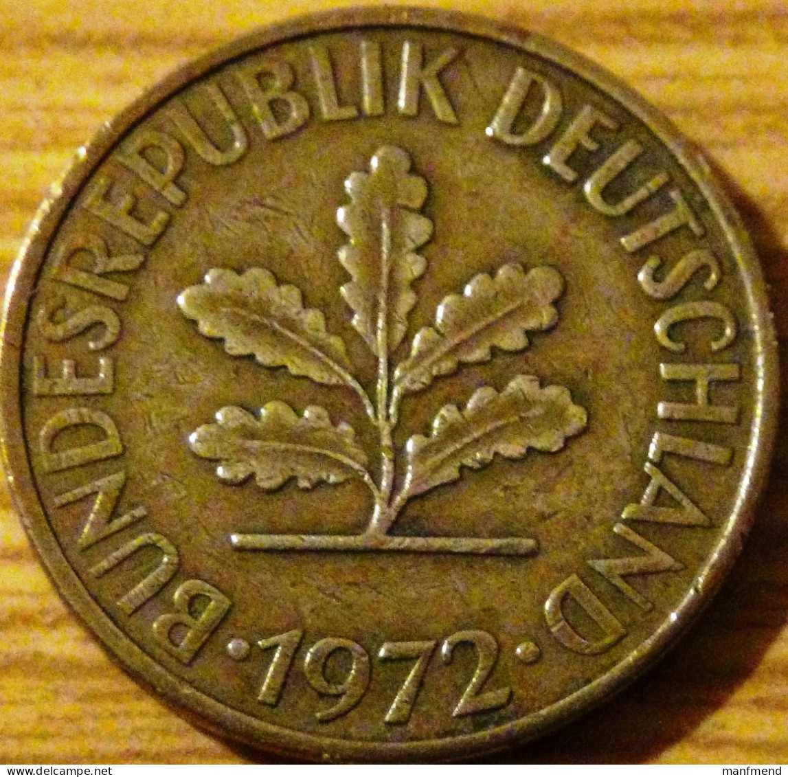 Germany - 1972 - KM 108 - 10 Pfennig - Mintmark "D" - München - VF - Look Scans - 10 Pfennig