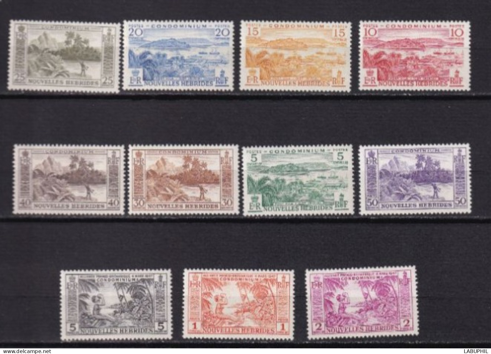 NOUVELLES HEBRIDES NEUFS  MNH ** Legende Francaise 1957 - Unused Stamps