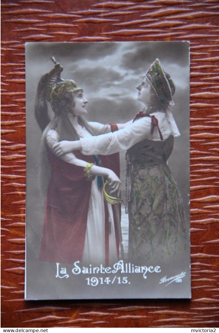 MILITARIA - Guerre 1914/18 : La SAINTE ALLIANCE - Patriotic