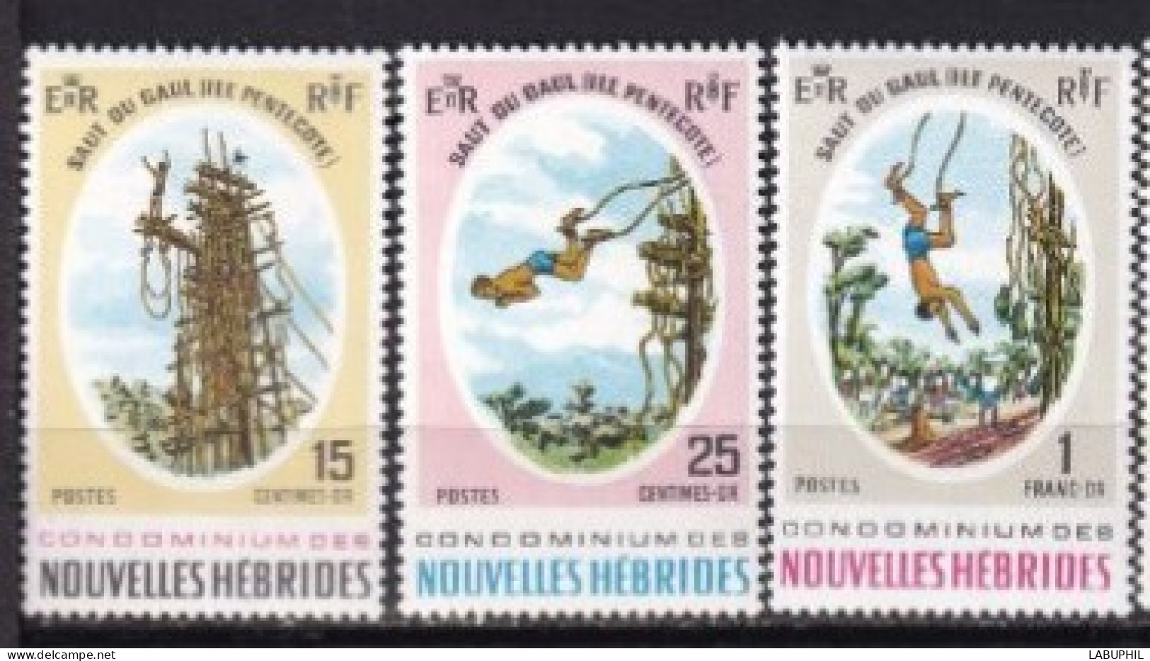 NOUVELLES HEBRIDES NEUFS  MNH ** Legende Francaise 1969 - Nuevos