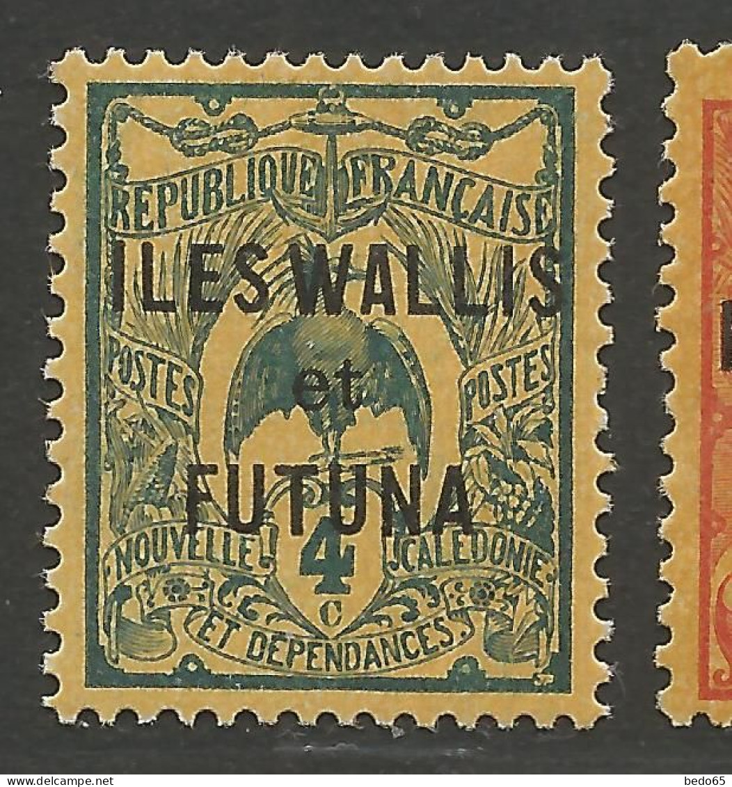 WALLIS ET FUTUNA N° 3A W étroit NEUF* CHARNIERE   / Hinge  / MH - Unused Stamps