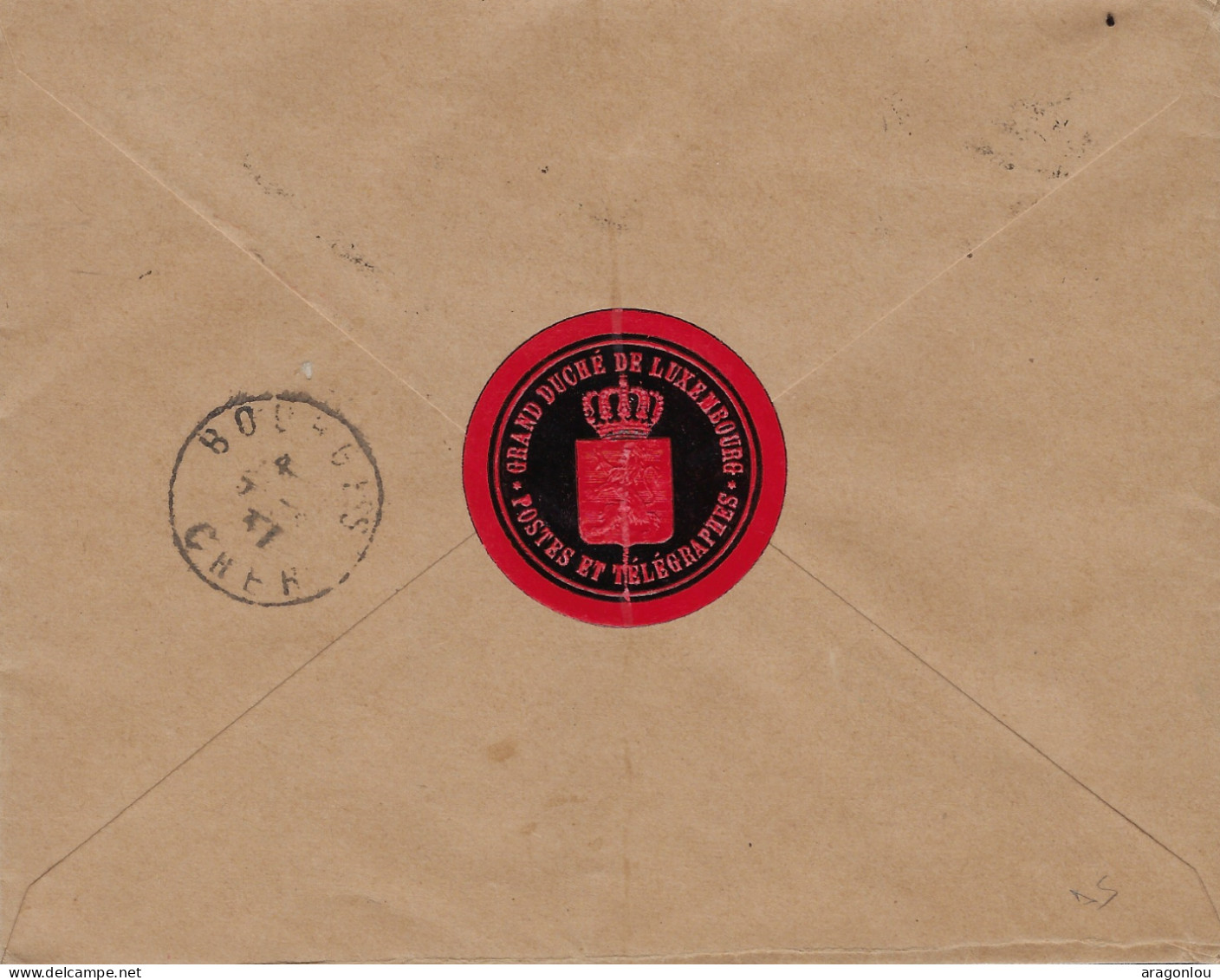 Luxembourg - Luxemburg -   Lettre  Recommandé1937   Adressé Au Mr  A.Bégassat , Bourges - Brieven En Documenten