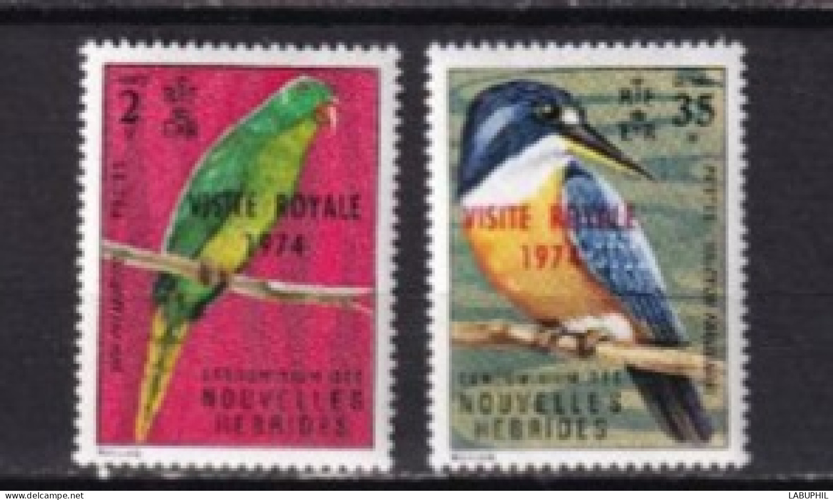 NOUVELLES HEBRIDES NEUFS  MNH ** Legende Francaise 1974 - Ungebraucht