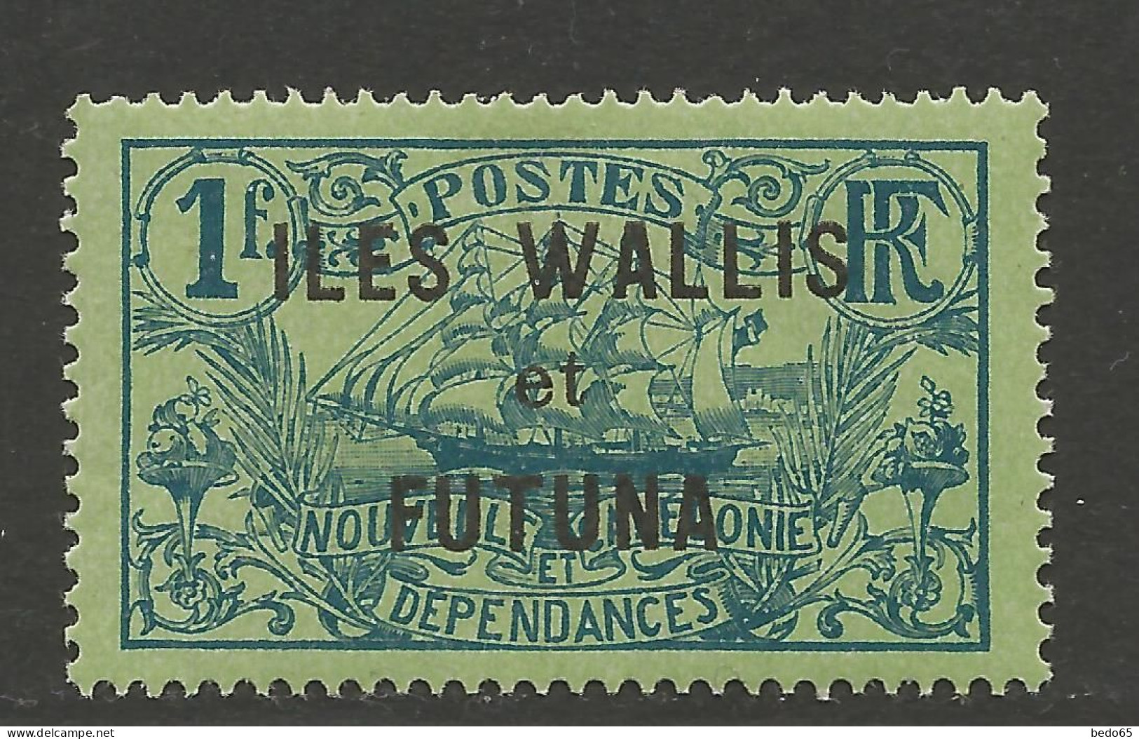 WALLIS ET FUTUNA N° 15 NEUF* CHARNIERE   / Hinge  / MH - Neufs