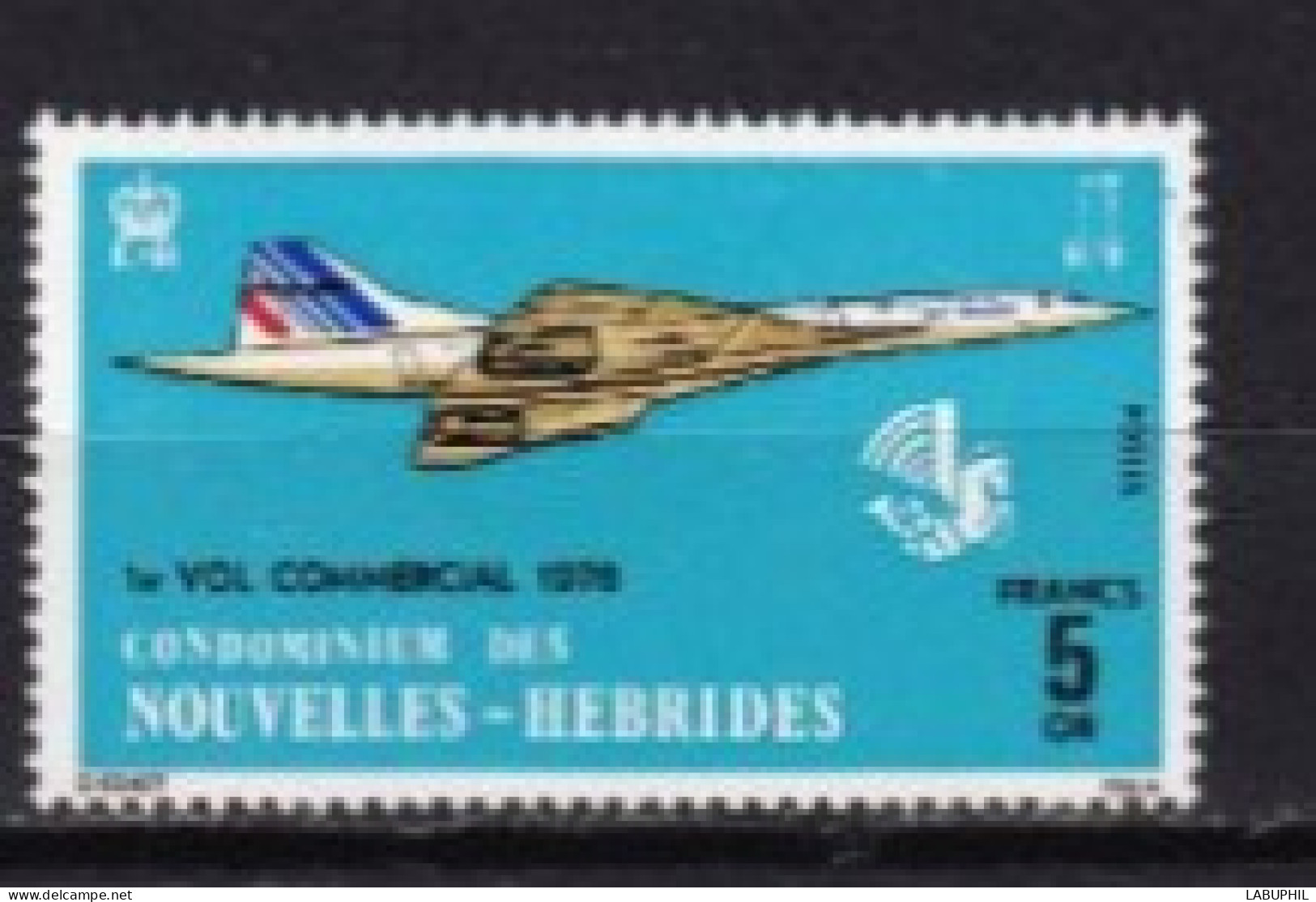 NOUVELLES HEBRIDES NEUFS  MNH ** Legende Francaise 1976 Avion - Unused Stamps