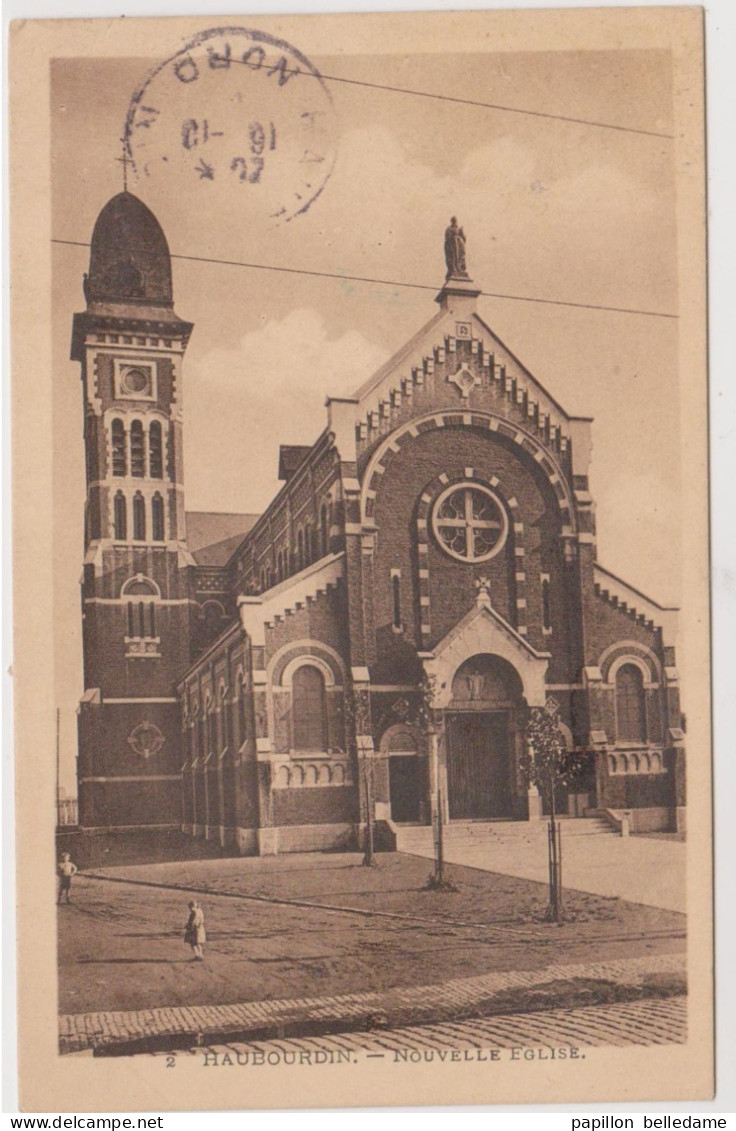 CPA 59 HAUBOURDIN  Nouvelle Eglise - Haubourdin