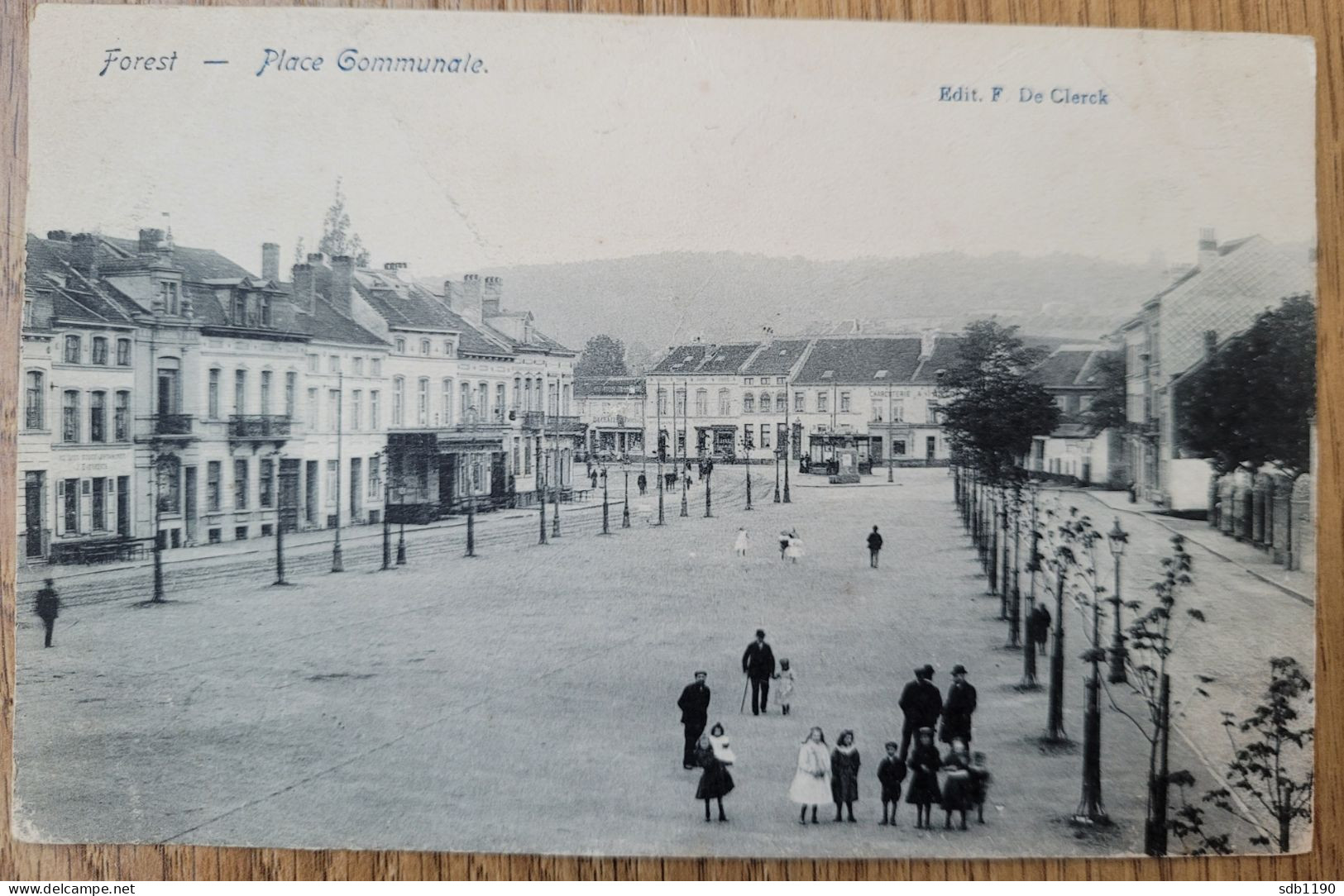 Forest - Place Communale (Edit. F De Clerck), Circulée 19?? - Vorst - Forest