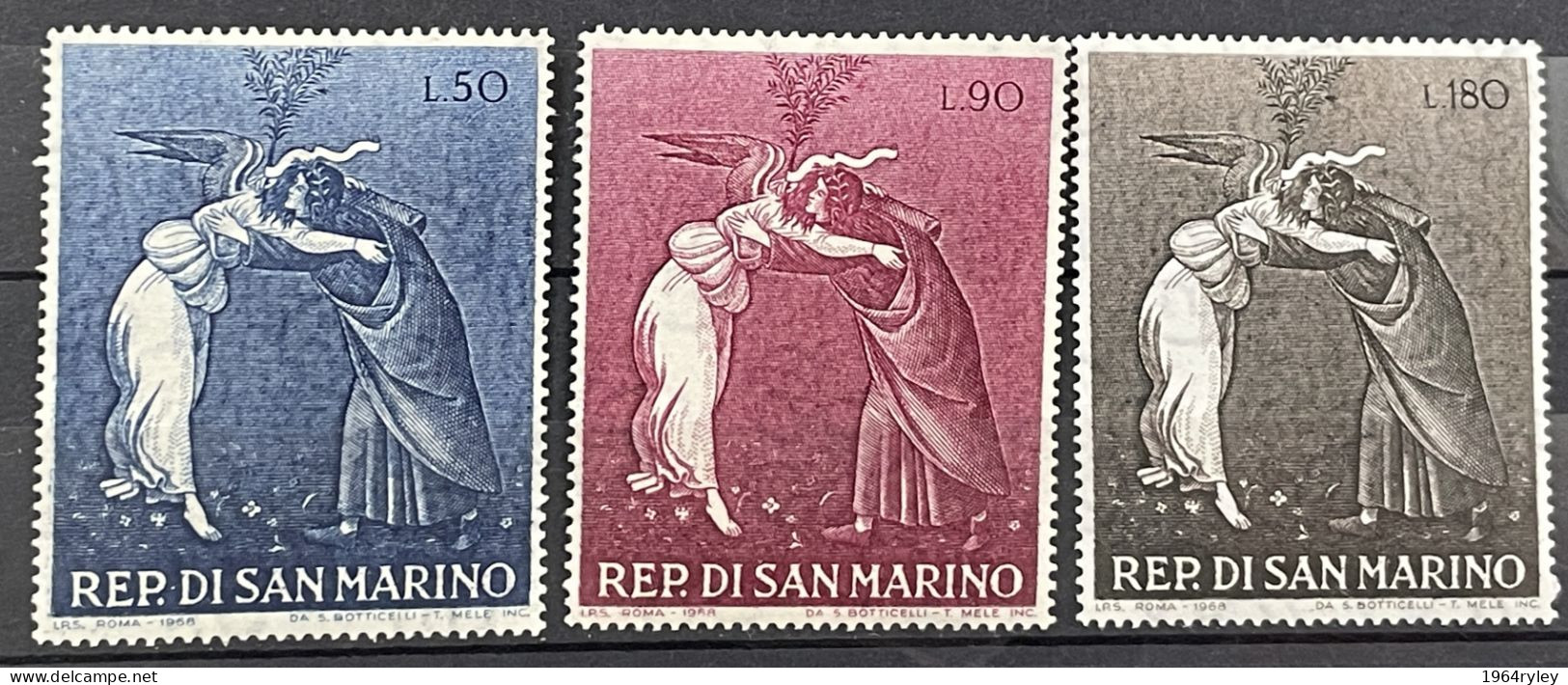 SAN MARINO - MNH** - 1968 - #  725/7227 - Neufs