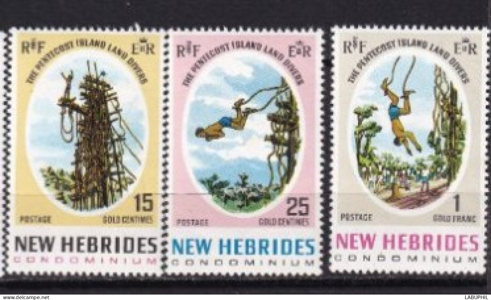 NOUVELLES HEBRIDES NEUFS  MNH ** Legende Anglaise  1969 - Ungebraucht