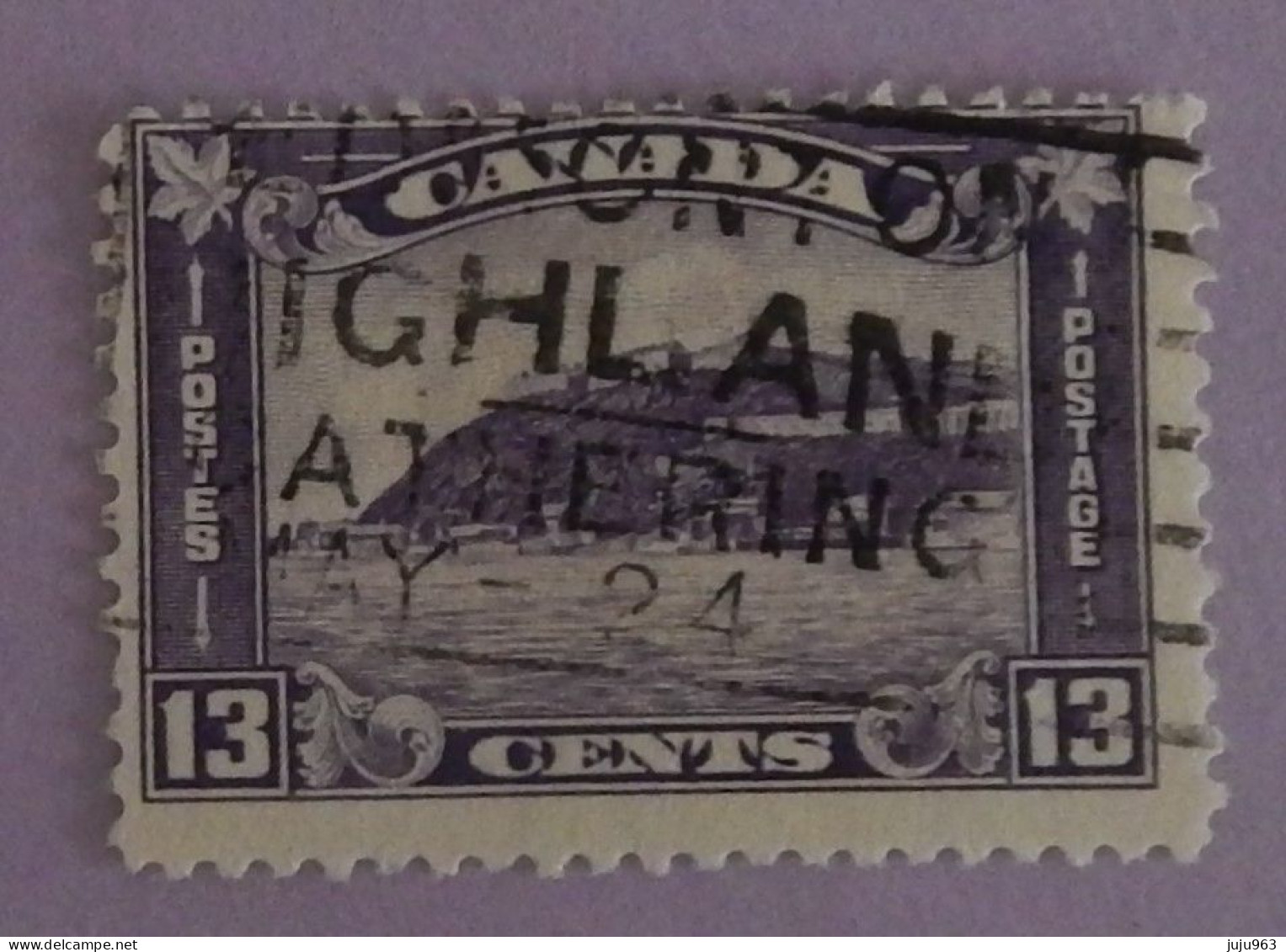 CANADA YT 167 OBLITÉRÉ "ANCIENNE CITADELLE DE QUEBEC" ANNÉES 1932/1933 - Oblitérés