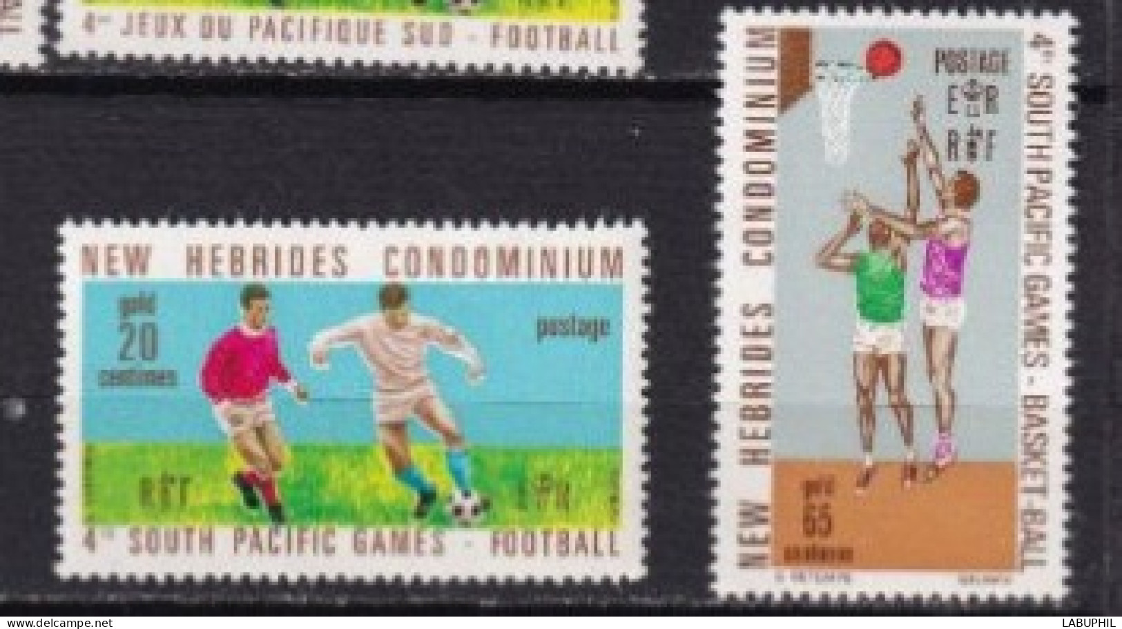 NOUVELLES HEBRIDES NEUFS  MNH ** Legende Anglaise  1971 - Unused Stamps