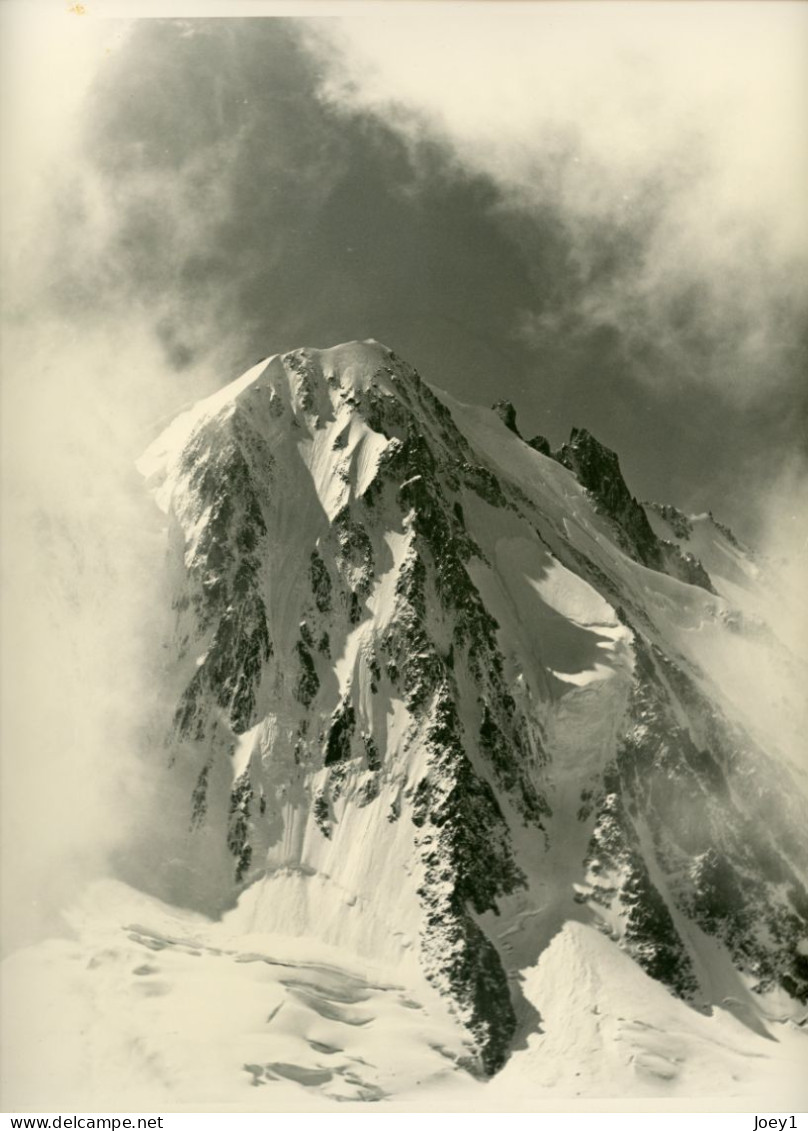 Photo Montagne Au Dessus De Chamonix Format 20/30 - Places