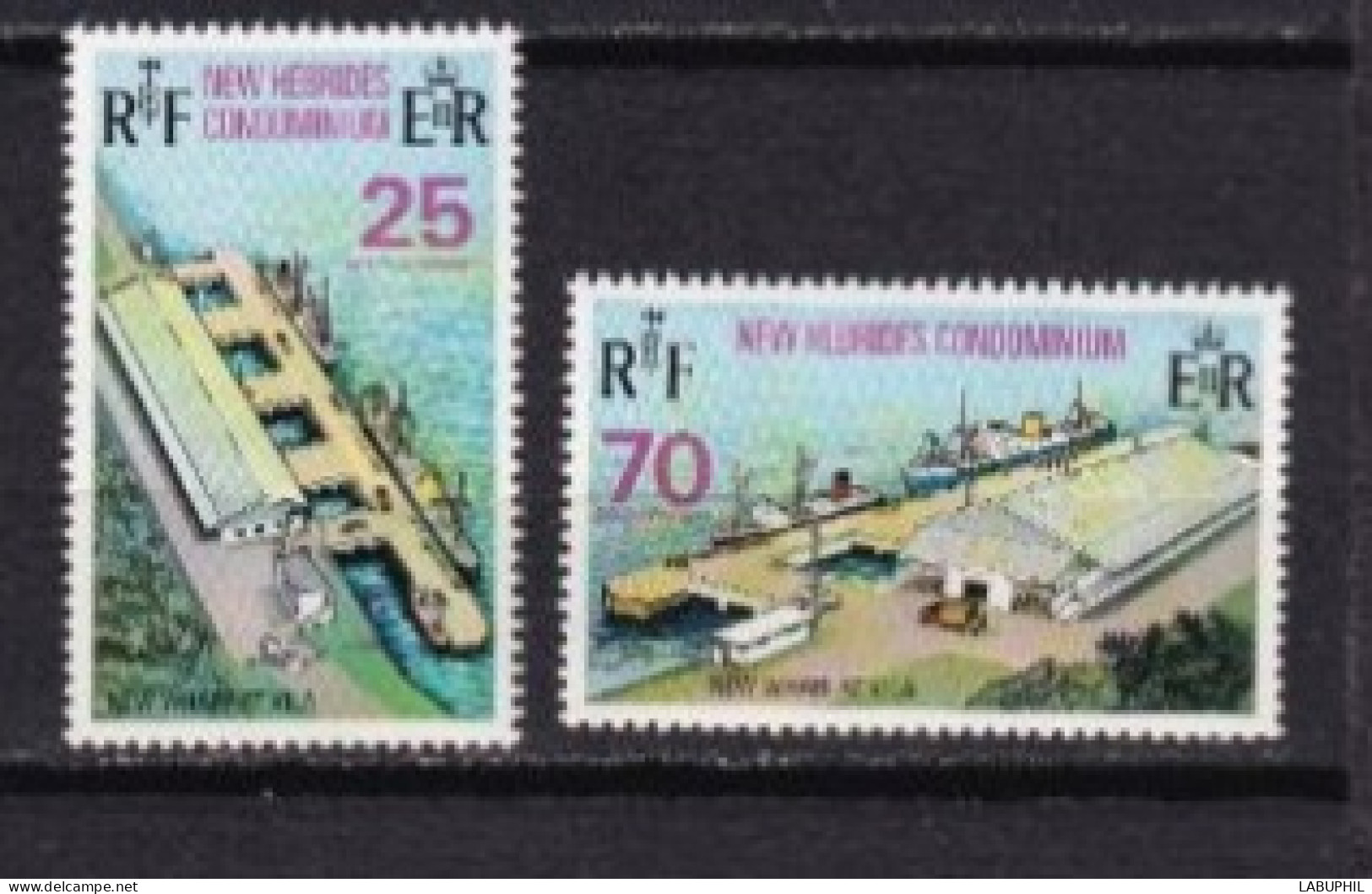 NOUVELLES HEBRIDES NEUFS  MNH ** Legende Anglaise  1973 - Unused Stamps