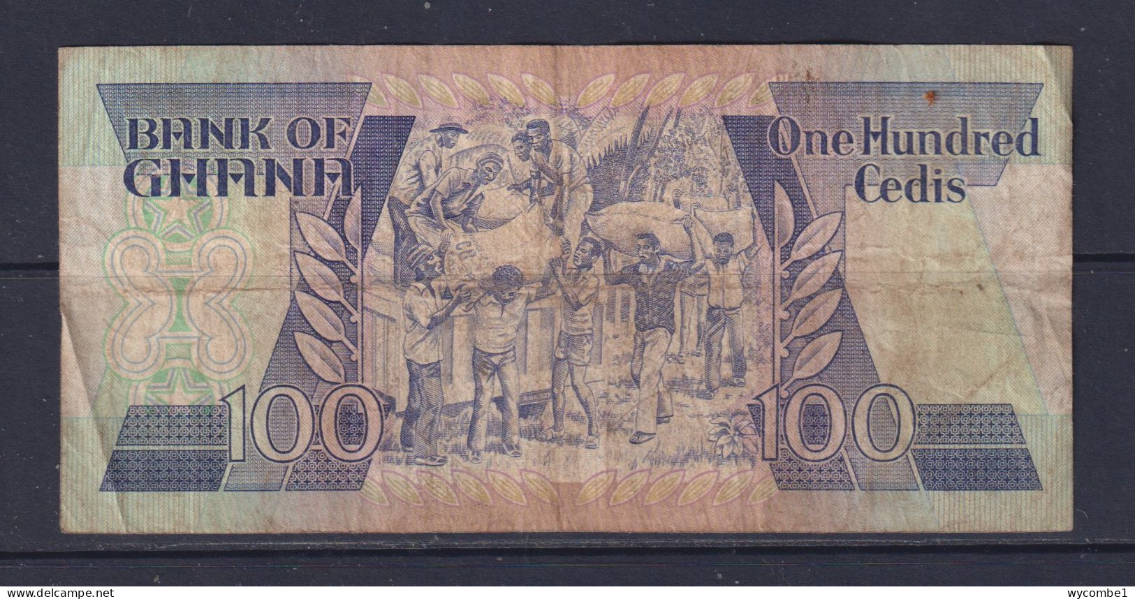 GHANA - 1986 100 Cedis Circulated Banknote - Ghana