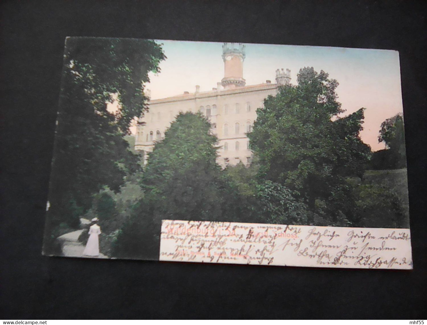 NAK D5 Waldenburg. Fürstliche Schloss 1909 - Waldenburg (Sachsen)