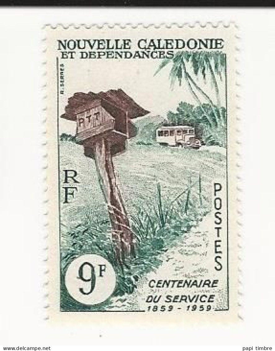 Nouvelle Calédonie-Centenaire De La Poste-N°297 ** - Ungebraucht