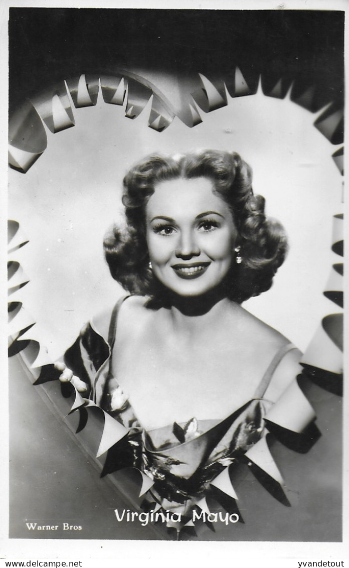 Cinéma. Photo Vintage Virginia Mayo - Andere & Zonder Classificatie