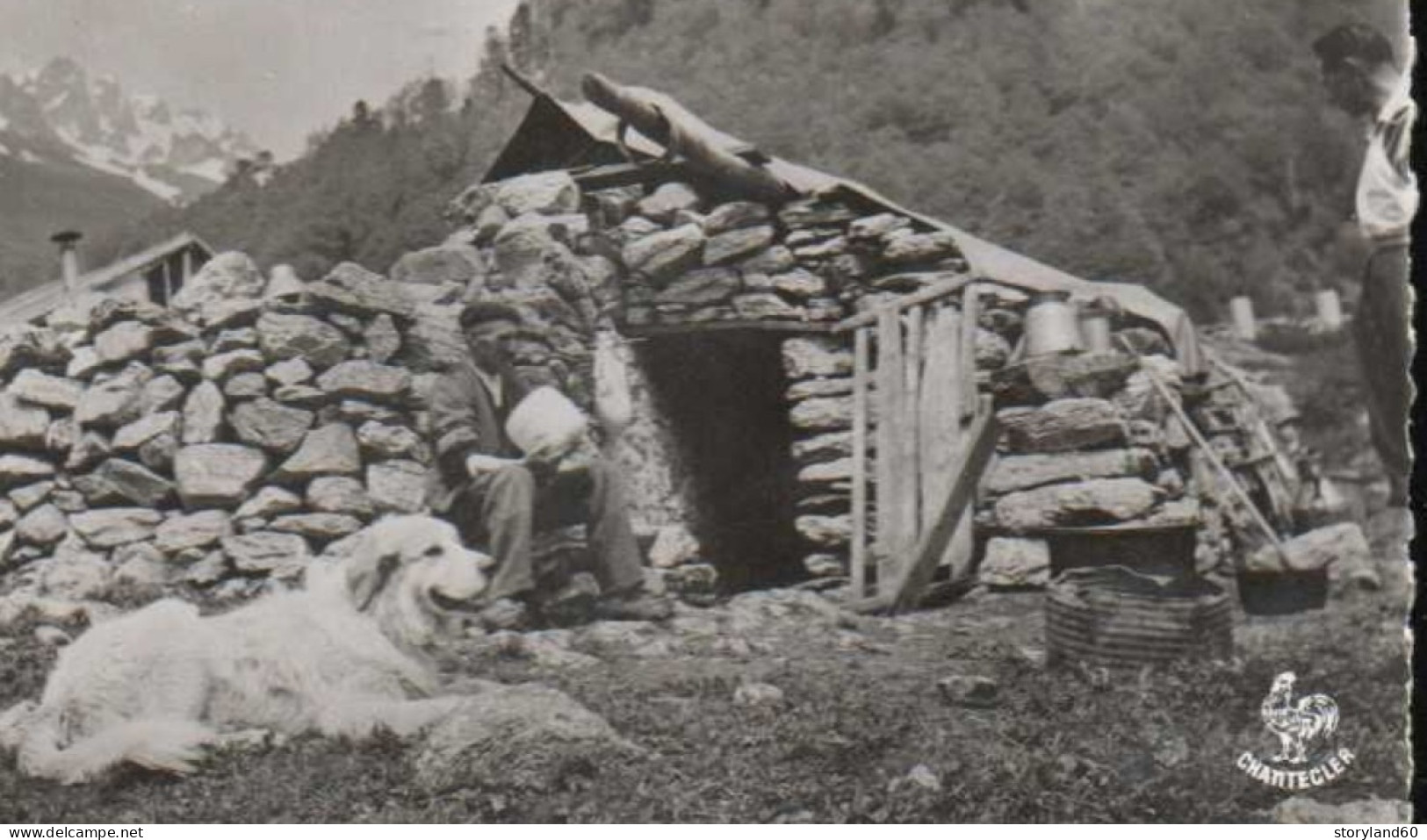 Cpsm Les Pyrénées Types Régionaux Haute Montagne Cabane De Berger - Midi-Pyrénées