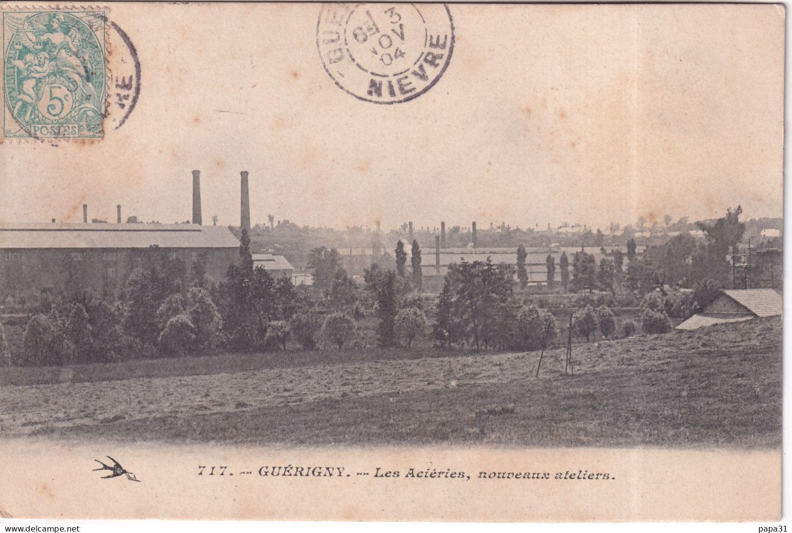 GUERIGNY - Les Acièries - Guerigny