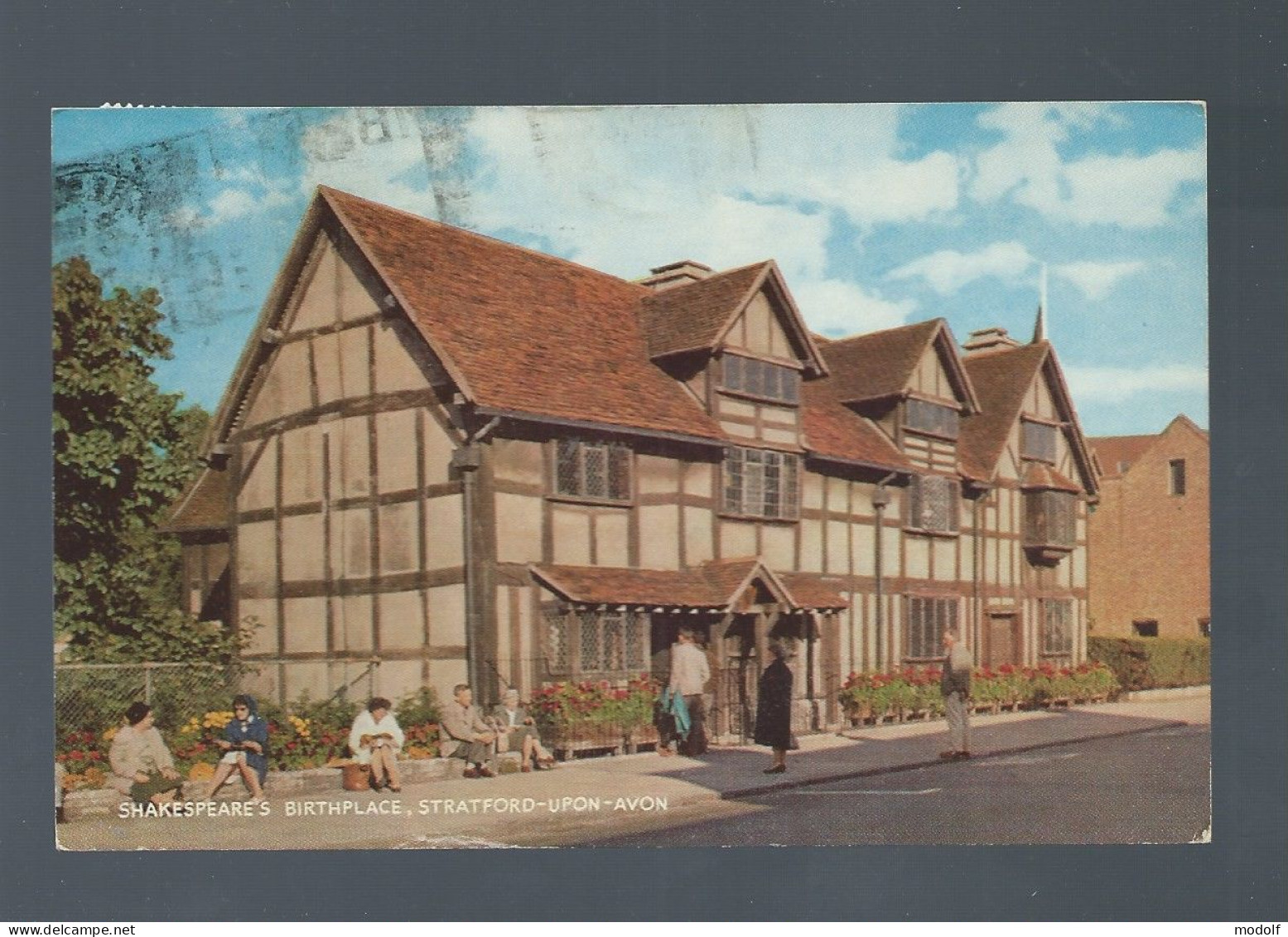 CPSM - Royaume-Uni - Shakespeare's Birthplace - Stratford-upon-Avon - Circulée En 1977 - Stratford Upon Avon