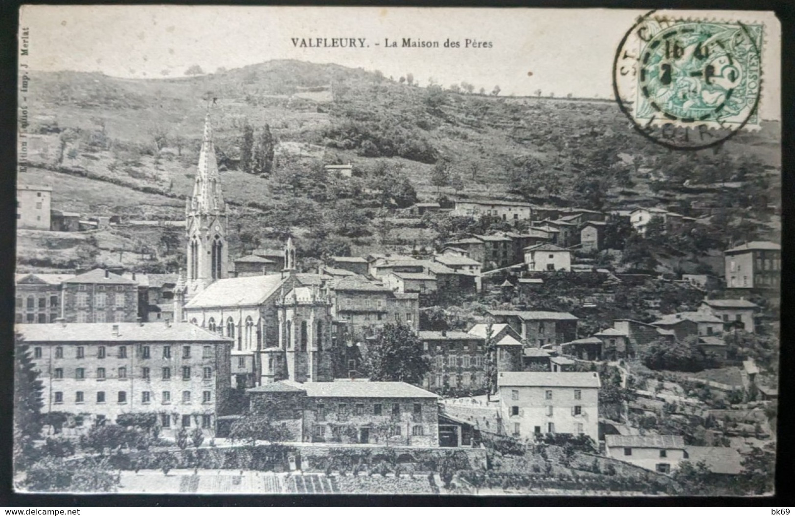CP Taxée Valfleury, En 1902 - 1859-1959 Briefe & Dokumente