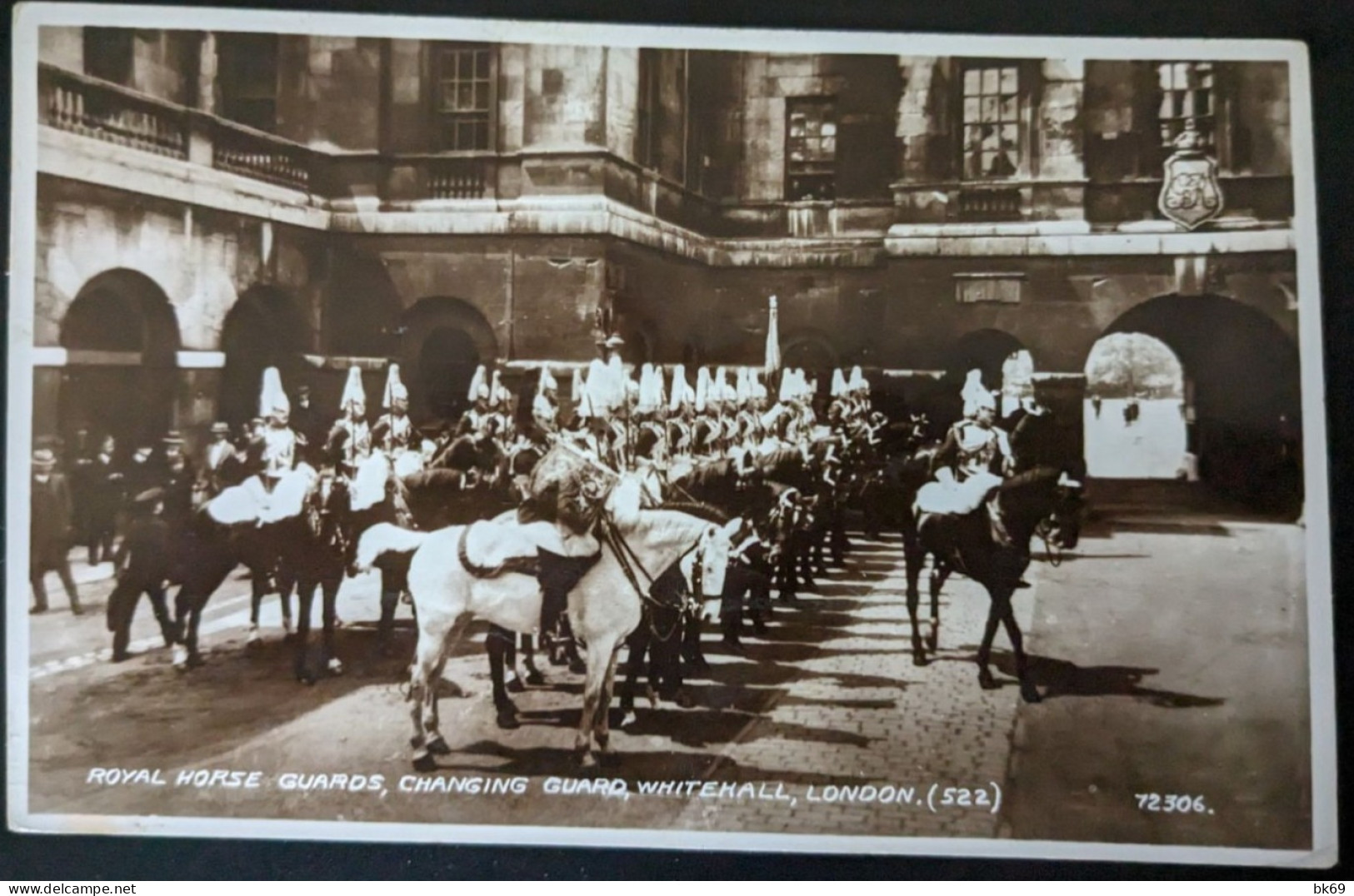 CP Taxée Londres GB Garde Royale à Cheval, En 1953 - 1921-1960: Période Moderne