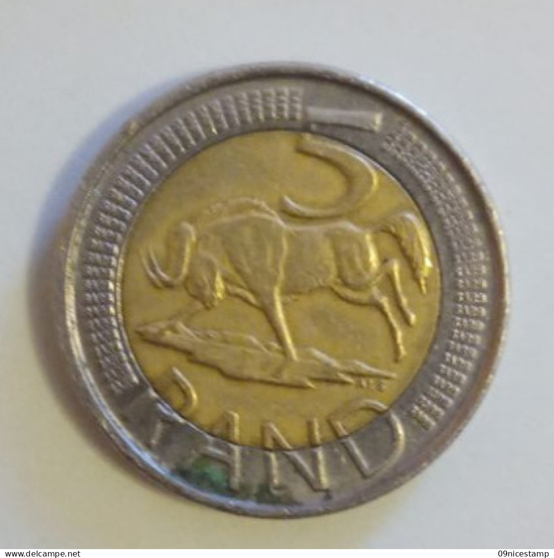 South Africa, Used, Year 2007; 5 Rand ( A Bit Cheaper After Buying Because Dirty Frontside) - South Africa