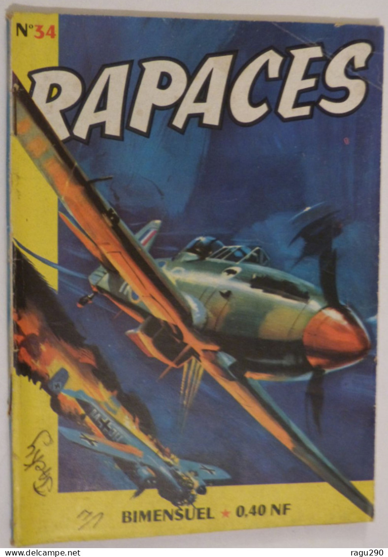 RAPACES N° 34  éditions  IMPERIA - Rapaces