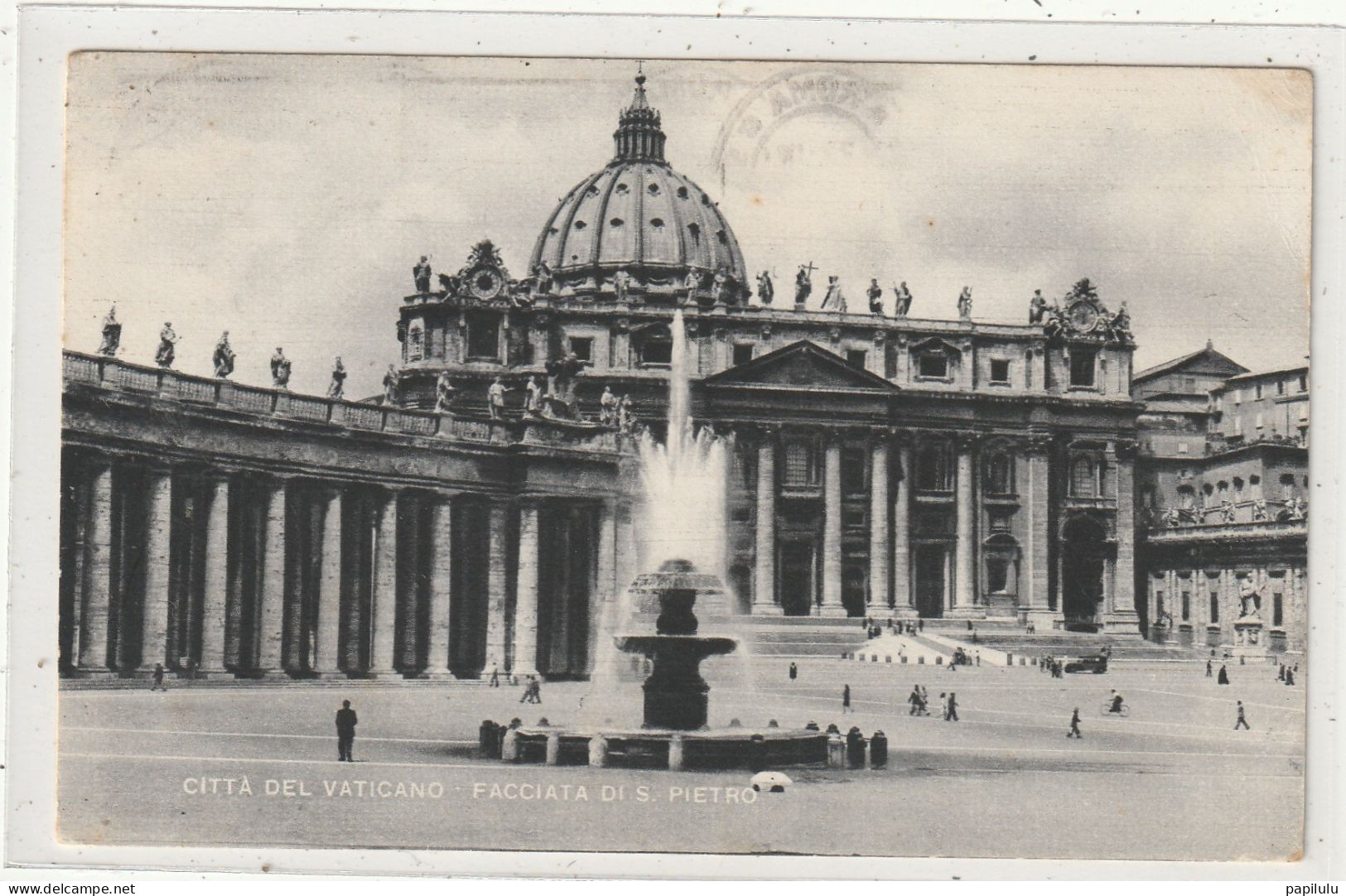 ITALIE 146 : Citta Del Vaticano La Façade De Saint Pierre : édit. Enrico Verdesi - San Pietro