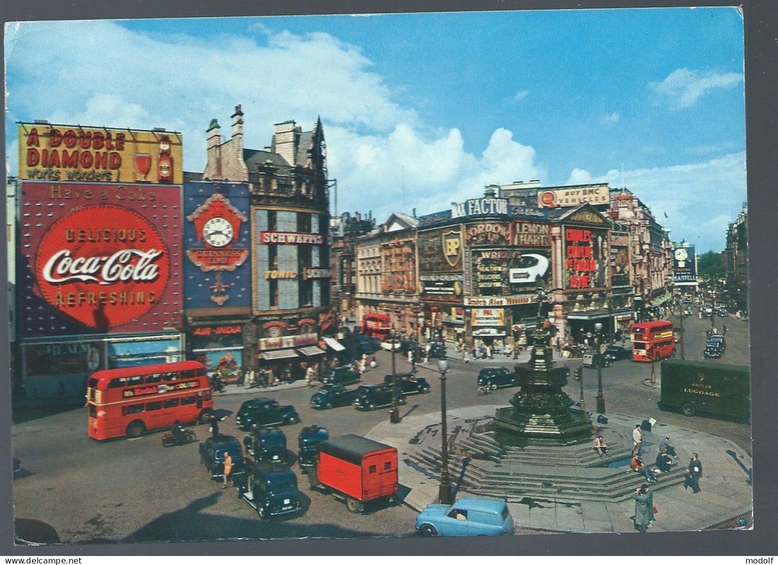 CPSM - Royaume-Uni - London - Piccadilly Circus - Circulée En 1963 - Piccadilly Circus