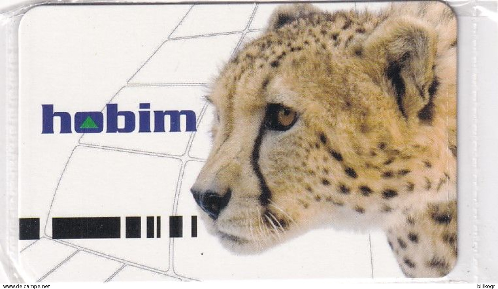 TURKEY - Leopard, HOBIM Demo Prepaid Card, Mint - Turquie