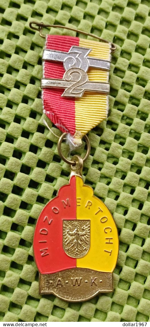 Medaille - A.W.K Midzomertocht + 2 - 3  -  Original Foto  !! - Altri & Non Classificati