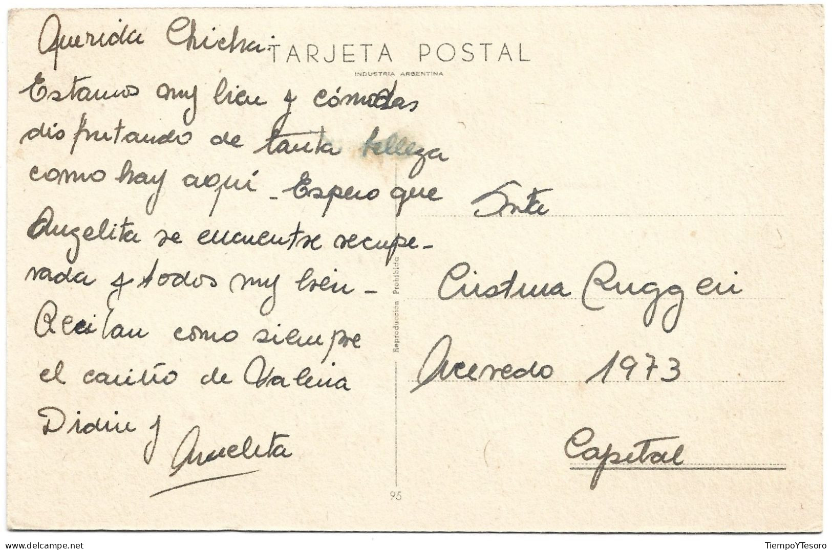 Postcard - Argentina, Córdoba, Río Ceballos, N°390 - Argentine