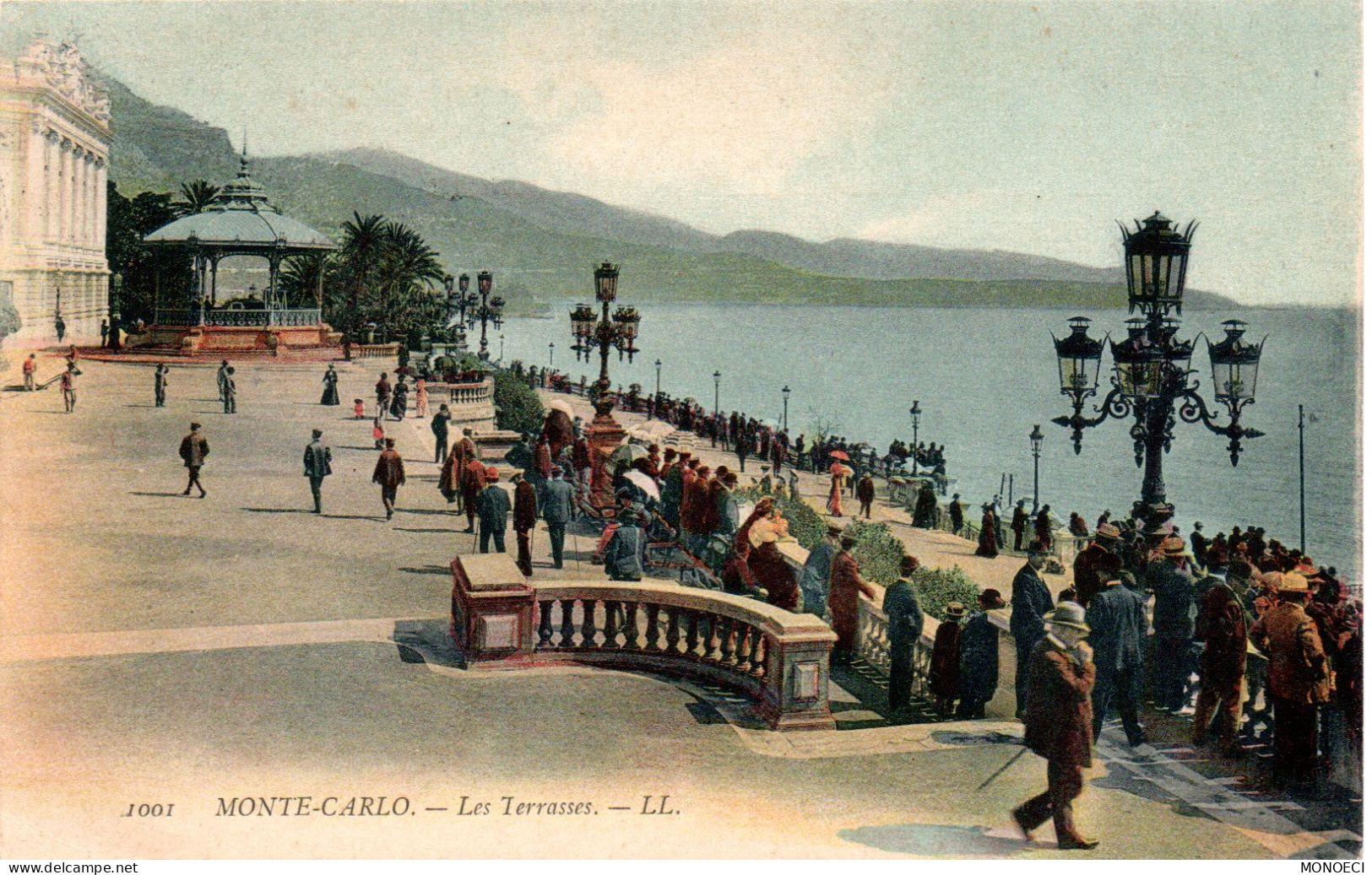 MONACO -- MONTE CARLO -- CPA -- Les Terrasses - Terraces