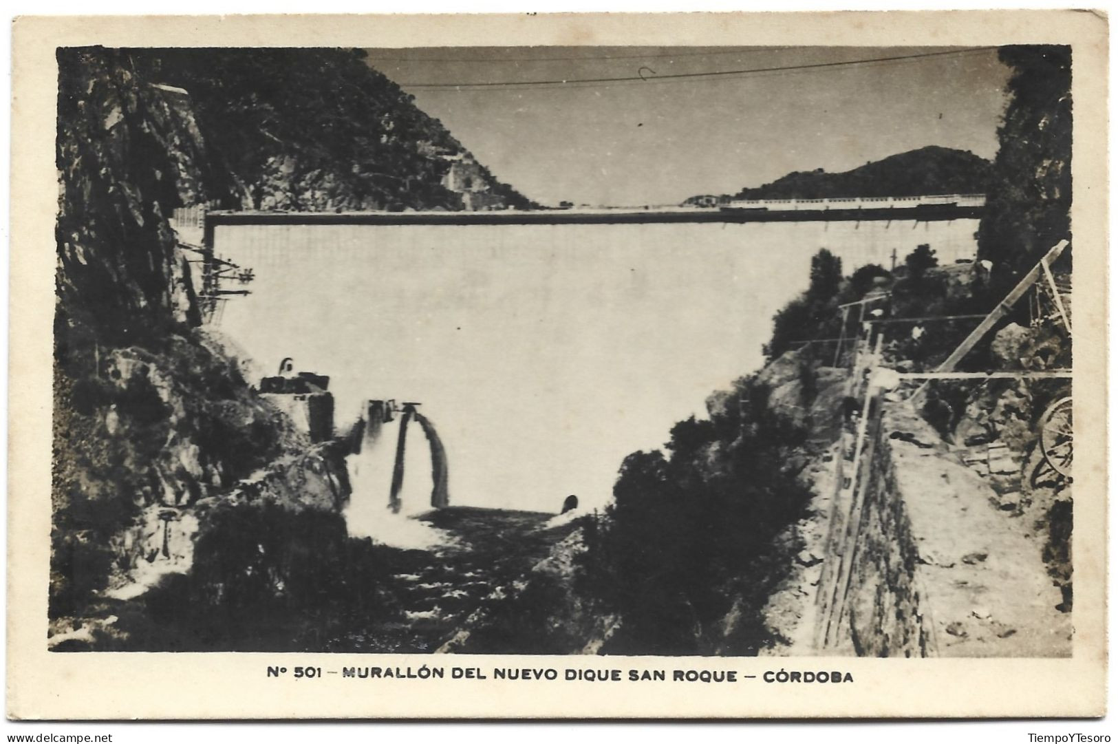 Postcard - Argentina, Córdoba, Murallón Del Dique San Roque, N°403 - Argentine