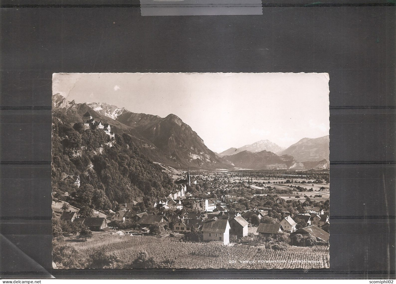 Liechtenstein ( CP De 1955 De Vaduz  Vers La Grande-Bretagne à Voir) - Storia Postale