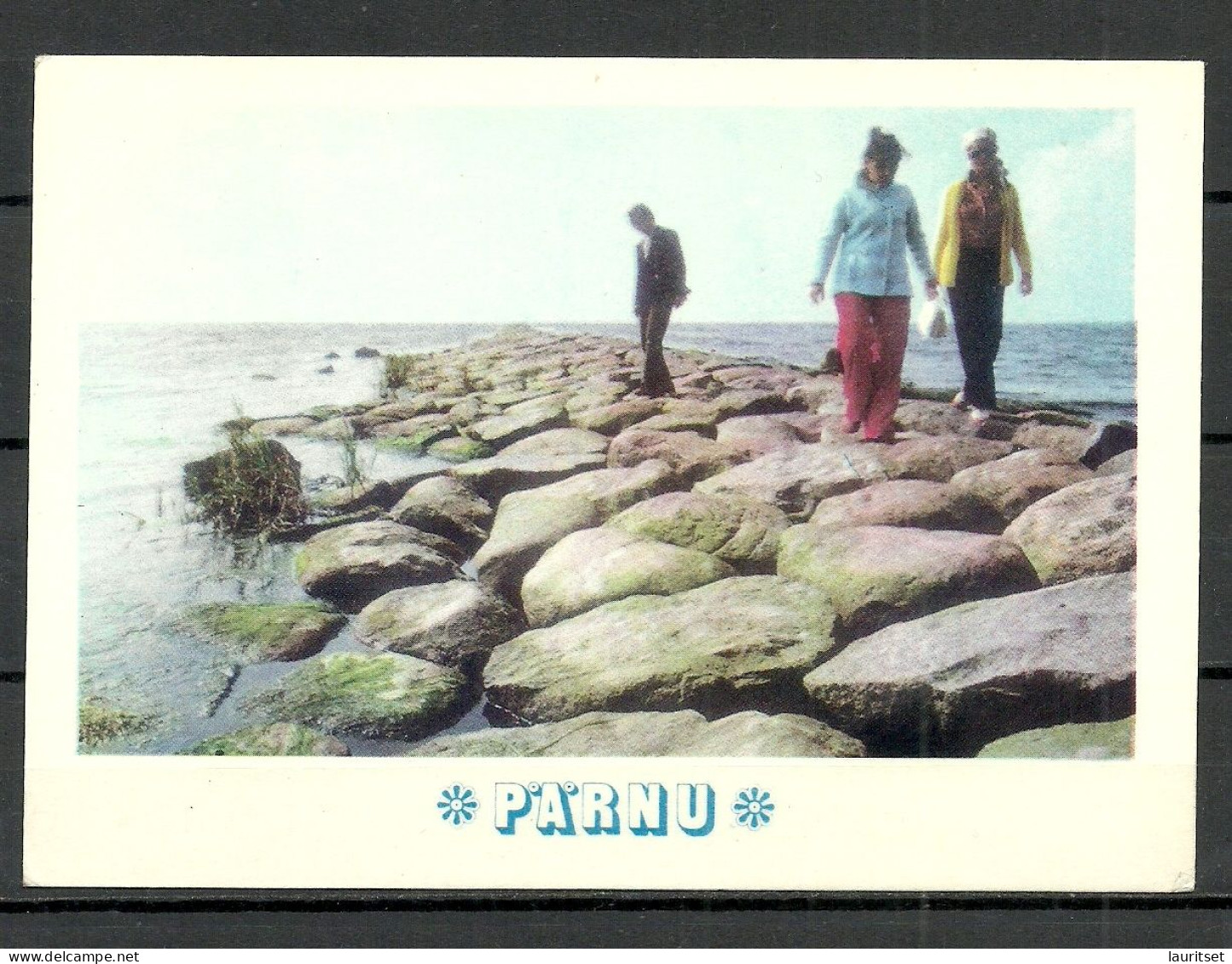 ESTLAND Estonia 1976 Pärnu Pernau Strand The Mole, Unused - Estonie