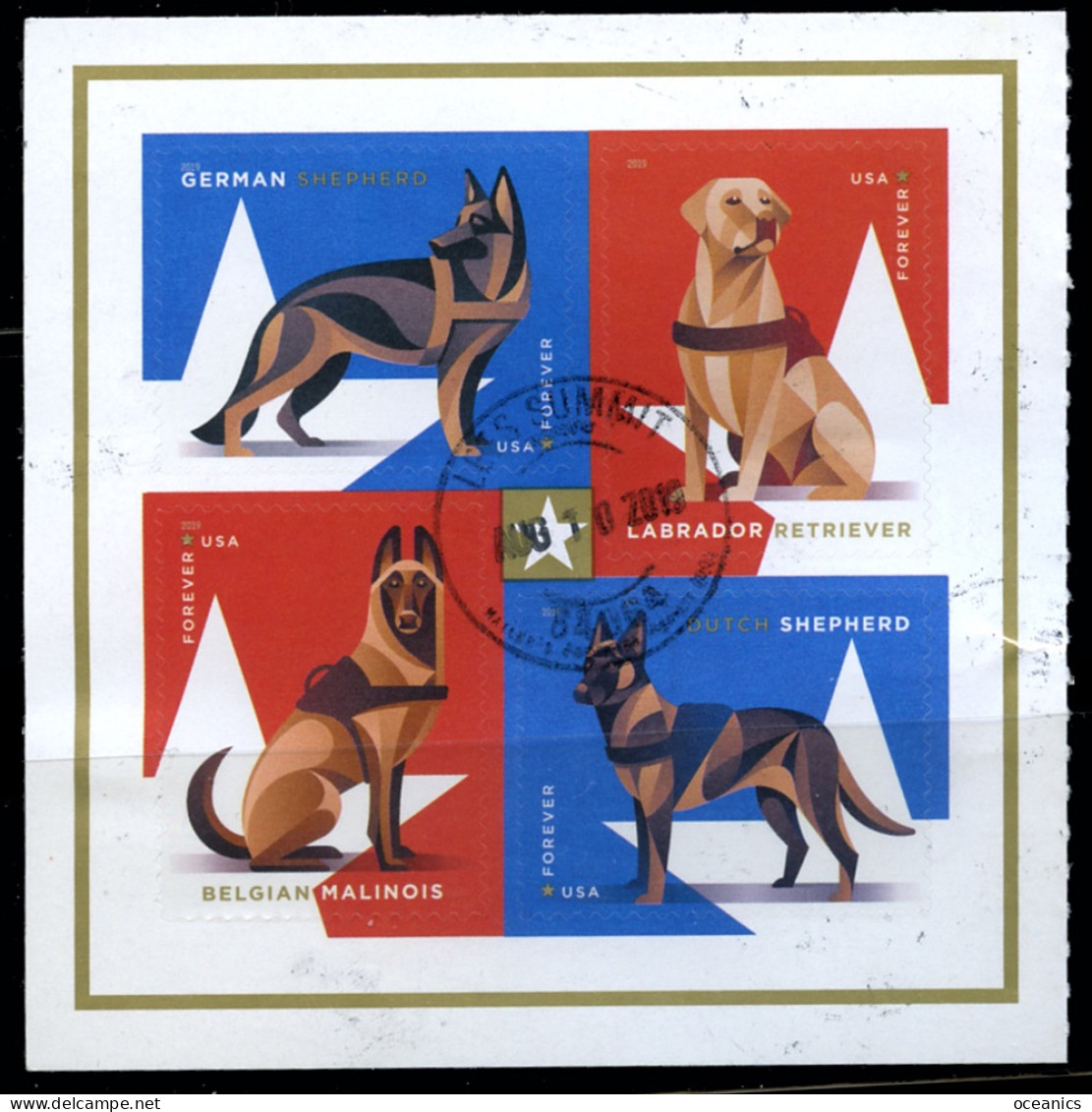 Etats-Unis / United States (Scott No.5408a - Chien / Dog) [**] - Nuevos