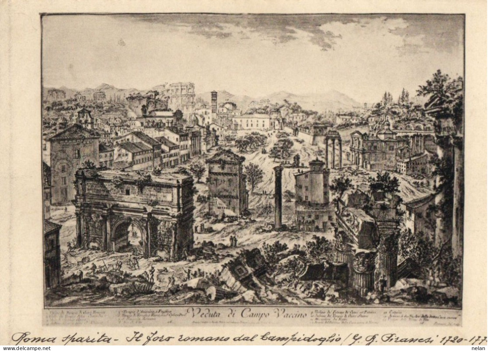 ROMA - IL FORO ROMANO DAL CAMPIDOGLIO - F.G. - Panoramische Zichten, Meerdere Zichten