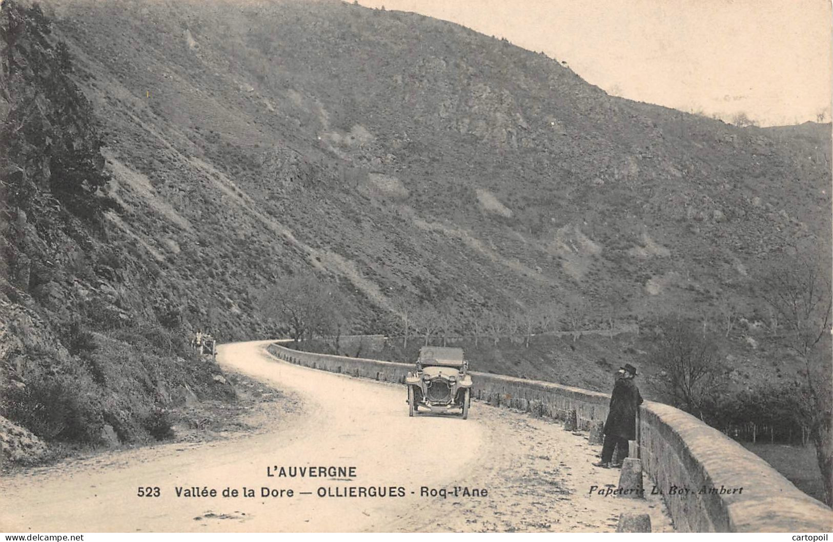 63 - OLLIERGUES - Roq-l'Ane - Vallée De La Dore - Voiture - Olliergues
