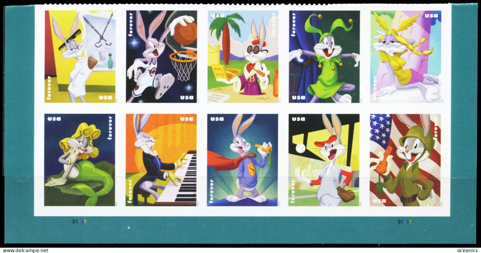 Etats-Unis / United States (Scott No.5503a - Bugs Bunny) [**] MNH - Nuevos