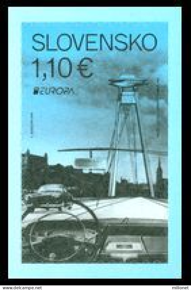 SALE!!! Slovakia Eslovaquia Eslovaquie Slowakei 2018 EUROPA CEPT BRIDGES 1 Stamp From Booklet (selfadhesive) MNH ** - 2018