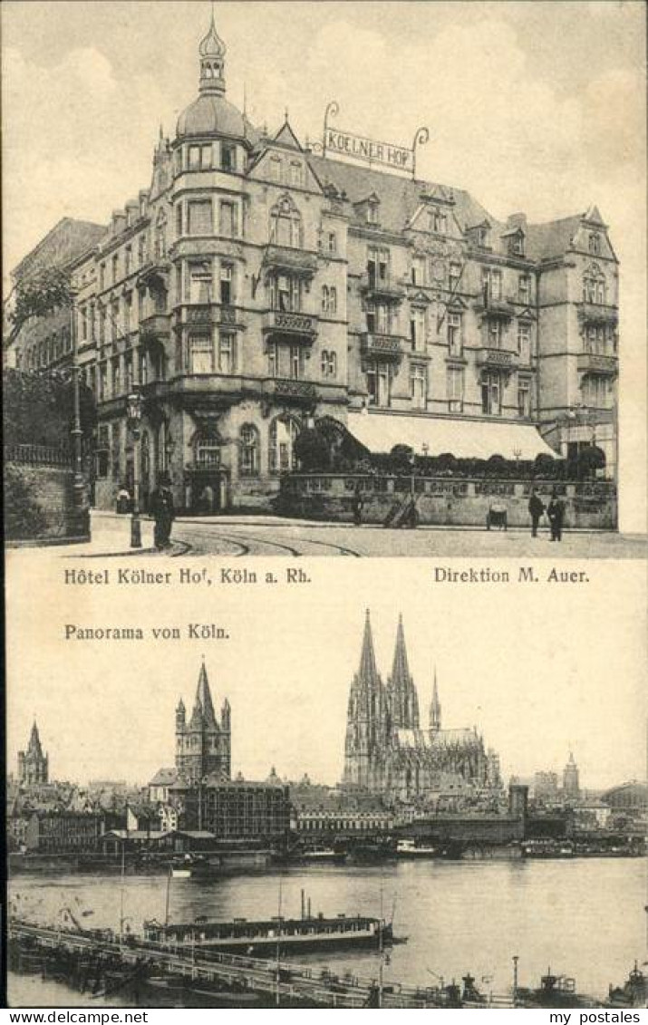 41312504 Koeln Hotel Koelner Hof M. Auer Koeln Stadt - Köln