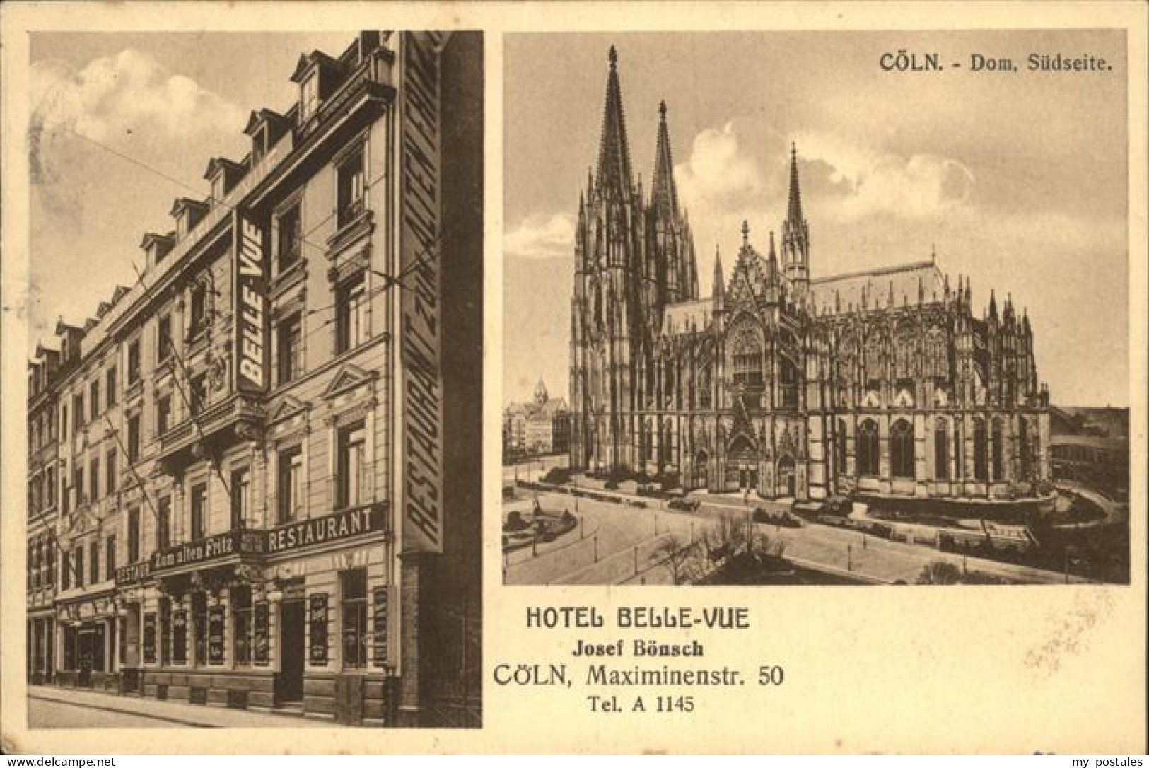 41312431 Koeln Hotel Bellevue Dom Koeln Stadt - Köln