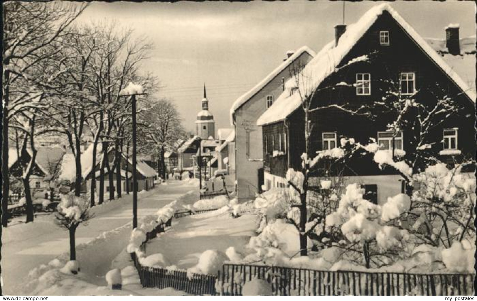 41312291 Sosa Erzgebirge Strasse Der Deutsch Sowjetischen Freundschaft Kirche So - Sosa